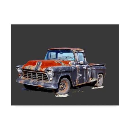 Emily Kalina 'Vintage Truck Iv' Canvas Art,35x47